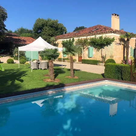Δωμάτια σε οικογενειακή κατοικία Gascony
